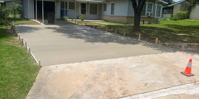 concrete driveway repairs