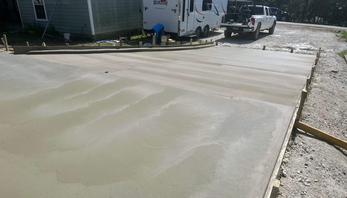 parking lot installing